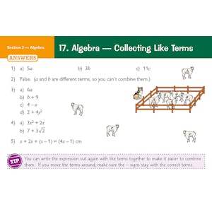 Edexcel GCSE Maths Revision Question Cards Foundation (Ages 15-16) Look Inside Image 5