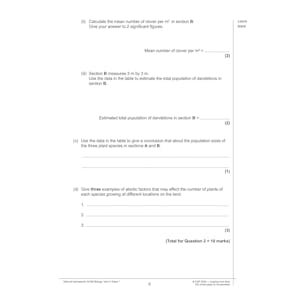 Edexcel International GCSE Biology Practice Papers Look Inside Image 4