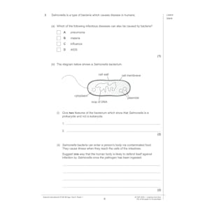 Edexcel International GCSE Biology Practice Papers Look Inside Image 5