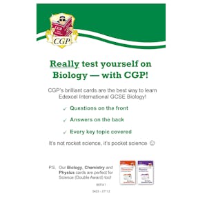 Edexcel International GCSE Biology: Revision Question Cards Look Inside Image 1