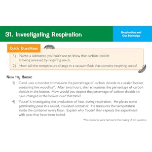Edexcel International GCSE Biology: Revision Question Cards Look Inside Image 3