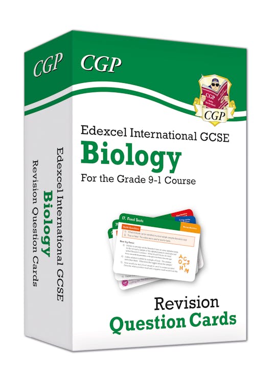 Edexcel International GCSE Biology: Revision Question Cards