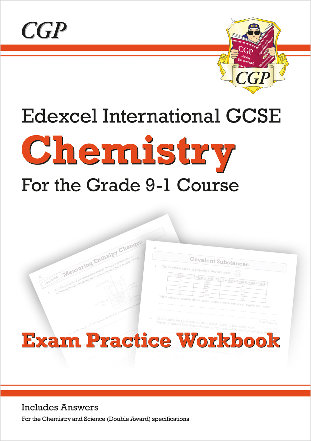 Edexcel International GCSE Chemistry: Exam Practice Workbook (includes Answers) Main Image
