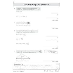 Edexcel International GCSE Maths Exam Practice Workbook: Higher (with Answers) Look Inside Image 6