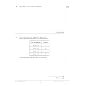 Edexcel International GCSE Maths Practice Papers: Higher Look Inside Image 4