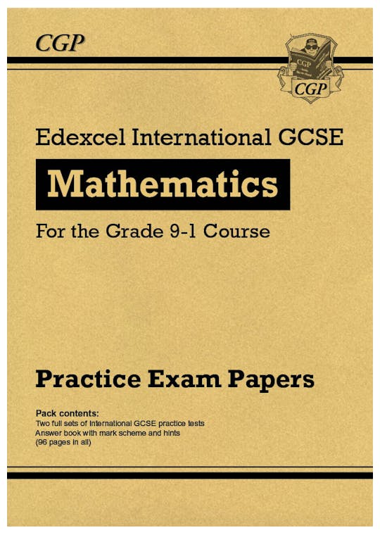 Edexcel International GCSE Maths Practice Papers: Higher