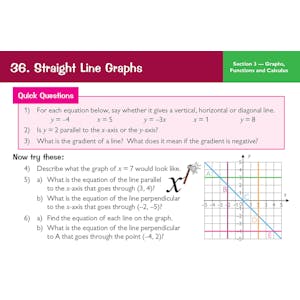 Edexcel International GCSE Maths: Revision Question Cards Look Inside Image 4