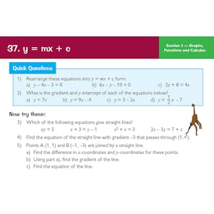 Edexcel International GCSE Maths: Revision Question Cards Look Inside Image 6