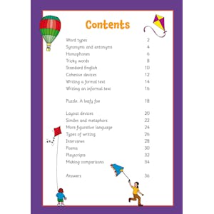 English Activity Book for Ages 10-11 (Year 6) Look Inside Image 1