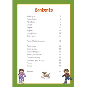 English Activity Book for Ages 8-9 (Year 4) Look Inside Image 1