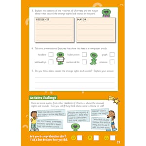 English Comprehension Activity Book for Ages 7-8 (Year 3) Look Inside Image 5