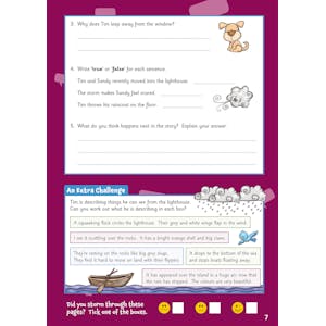 English Comprehension Activity Book for Ages 7-8 (Year 3) Look Inside Image 3