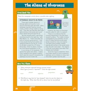 English Comprehension Activity Book for Ages 7-8 (Year 3) Look Inside Image 4