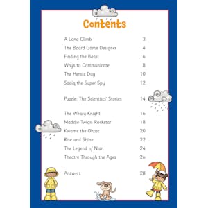 English Comprehension Activity Book for Ages 8-9 (Year 4) Look Inside Image 1