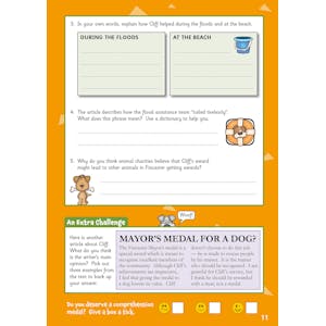 English Comprehension Activity Book for Ages 8-9 (Year 4) Look Inside Image 5
