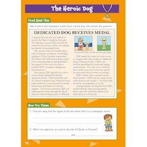 English Comprehension Activity Book for Ages 8-9 (Year 4) Look Inside Image 4