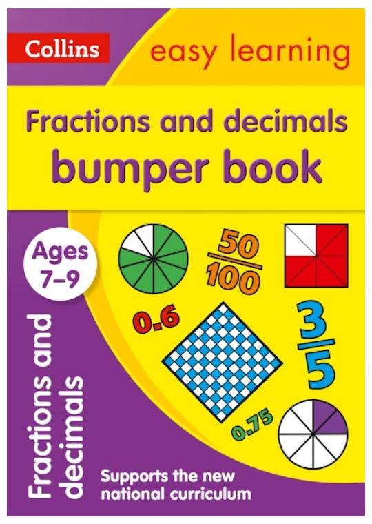 Fractions & Decimals Bumper Book Ages 7-9