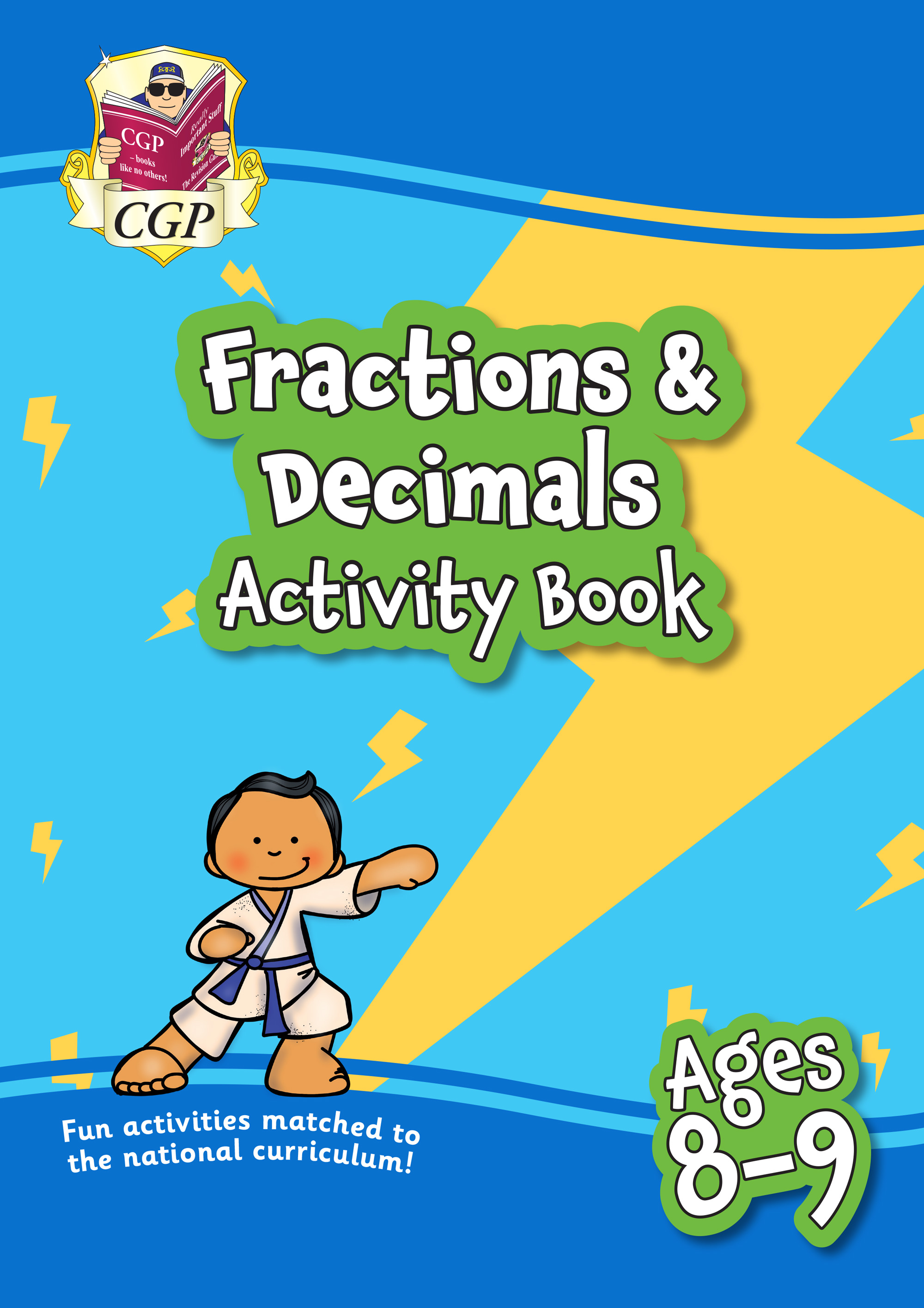Fractions & Decimals Maths Activity Book for Ages 8-9 (Year 4)