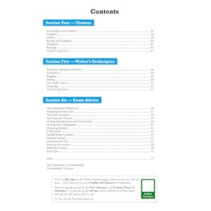 Frankenstein Text Guide (Ages 14-16) Look Inside Image 2