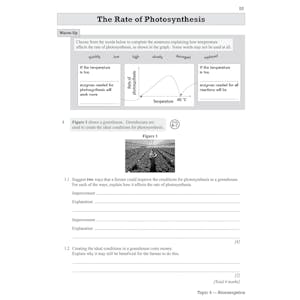 GCSE Biology Exam Workbook (Ages 14-16) Look Inside Image 4