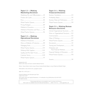 GCSE Business Edexcel Knowledge Retriever Look Inside Image 2