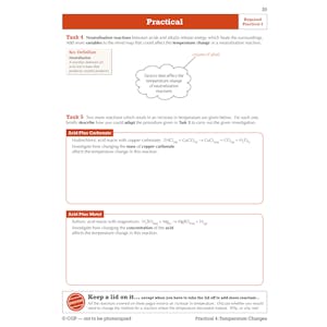 GCSE Chemistry AQA Required Practicals Course Booklet Look Inside Image 4