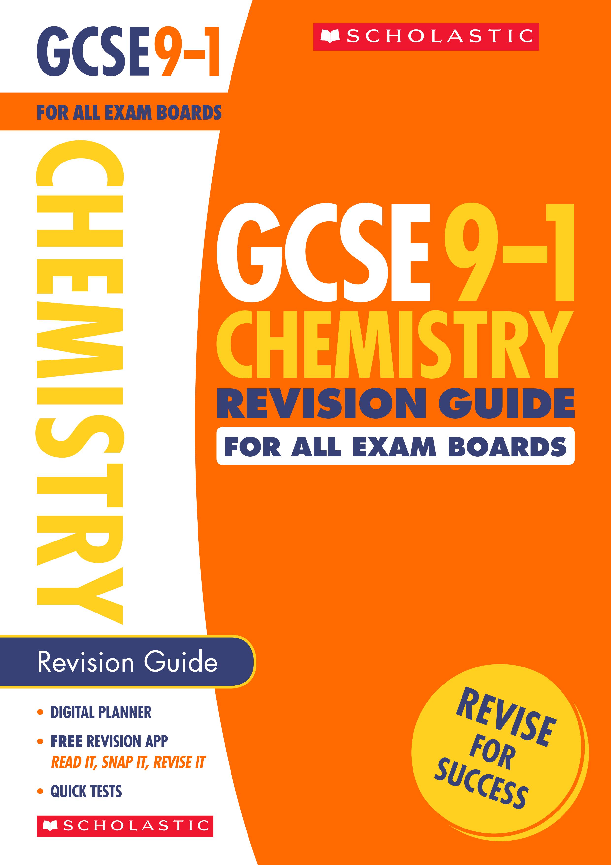 GCSE Chemistry Revision Guide (Ages 14-16) Main Image