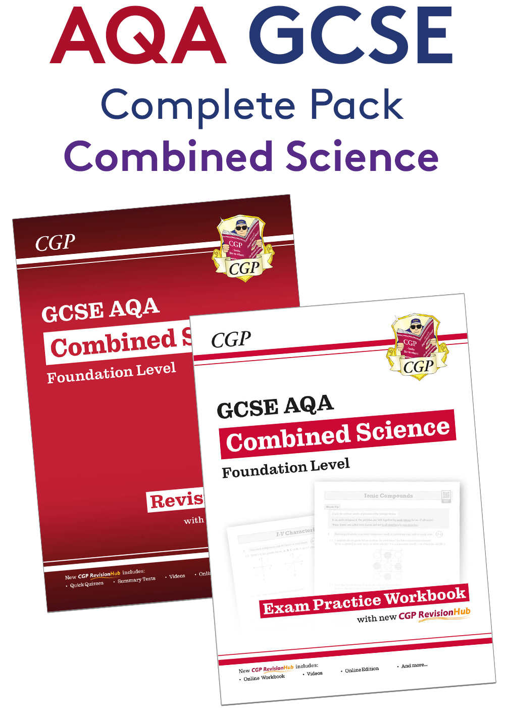 GCSE Combined Science AQA Complete Pack - Foundation Tier (Ages 14-16)