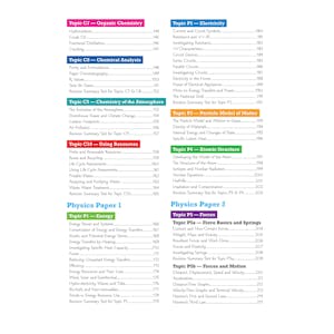 GCSE Combined Science AQA Complete Pack - Foundation Tier (Ages 14-16) Look Inside Image 3