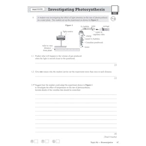 GCSE Combined Science AQA Higher Exam Practice Workbook Look Inside Image 10