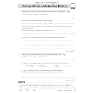GCSE Combined Science AQA Higher Exam Practice Workbook Look Inside Image 8