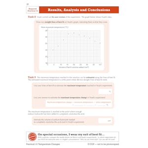 GCSE Combined Science Chemistry AQA Required Practicals Course Booklet - Foundation Look Inside Image 6