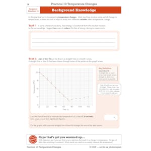 GCSE Combined Science Chemistry AQA Required Practicals Course Booklet - Foundation Look Inside Image 2