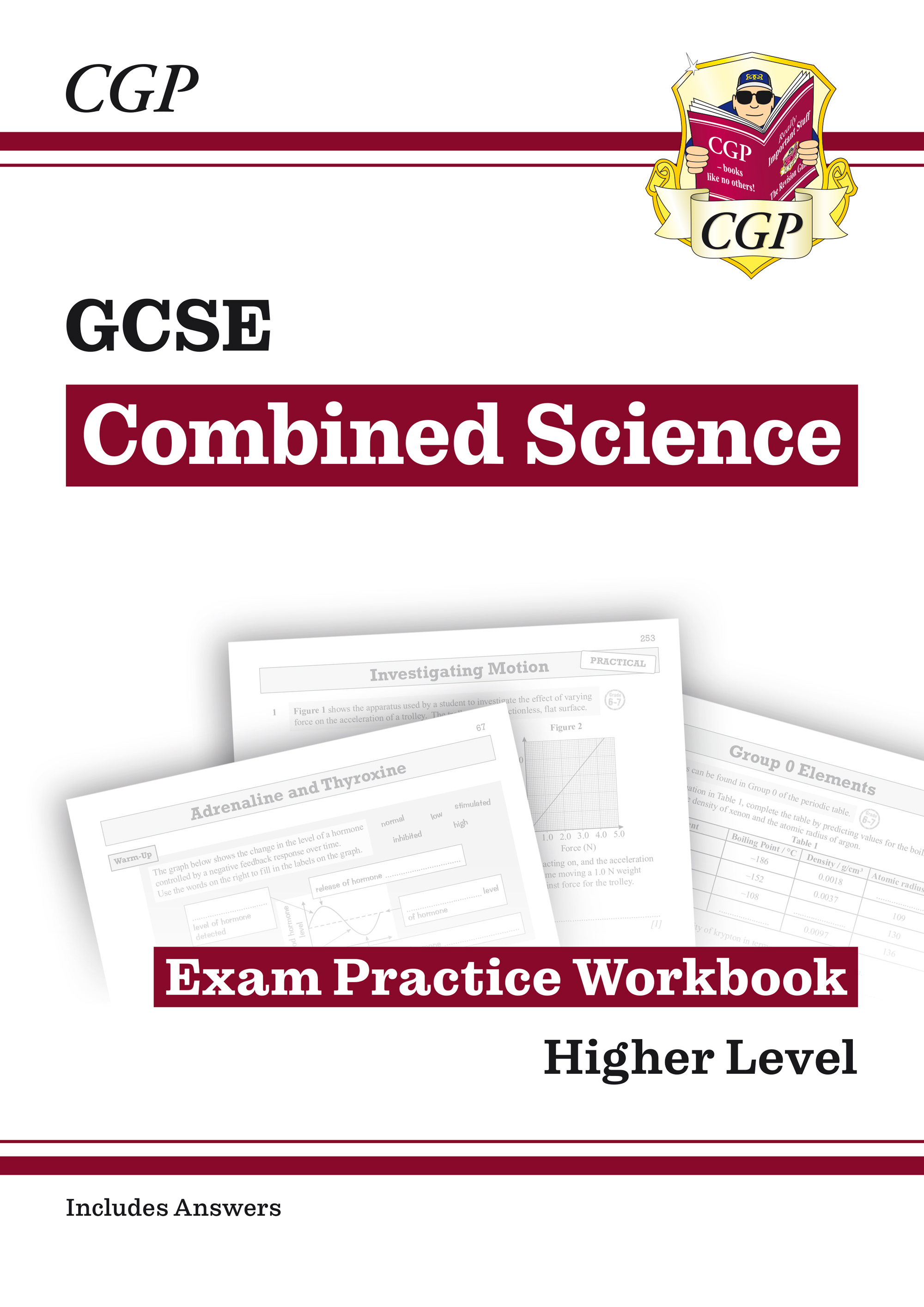 Grade 9-1 GCSE Combined Science: Exam Practice Workbook (with answers) - Higher