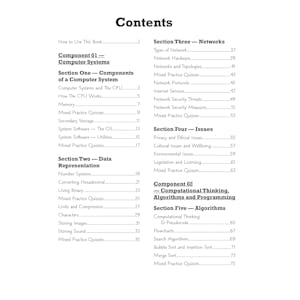 GCSE Computer Science OCR Knowledge Retriever Look Inside Image 1