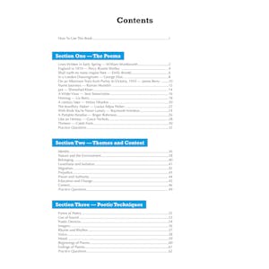 GCSE English AQA Poetry Guide - Worlds & Lives Anthology inc. Online Edition, Audio & Quizzes Look Inside Image 1