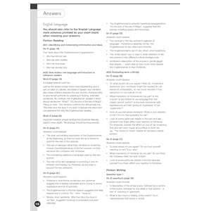 GCSE English Exam Workbook (Ages 14-16) Look Inside Image 1