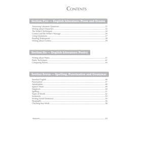 GCSE English Language and Literature Workbook (includes Answers) Look Inside Image 2