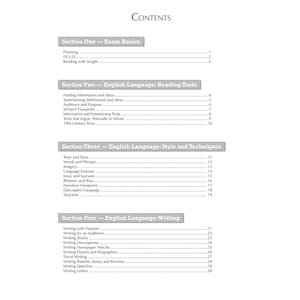 GCSE English Language and Literature Workbook (includes Answers) Look Inside Image 1