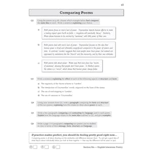 GCSE English Language and Literature Workbook (includes Answers) Look Inside Image 6