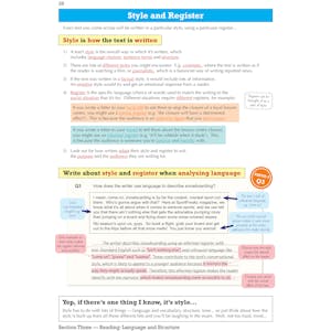 GCSE English Language AQA Revision Guide - includes Online Edition and Videos Look Inside Image 3