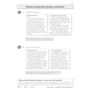 GCSE English Language Edexcel Exam Practice Workbook (includes Answers) Look Inside Image 6