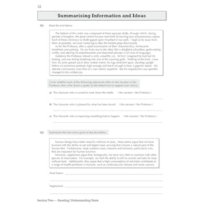 GCSE English Language Edexcel Exam Practice Workbook (includes Answers) Look Inside Image 5