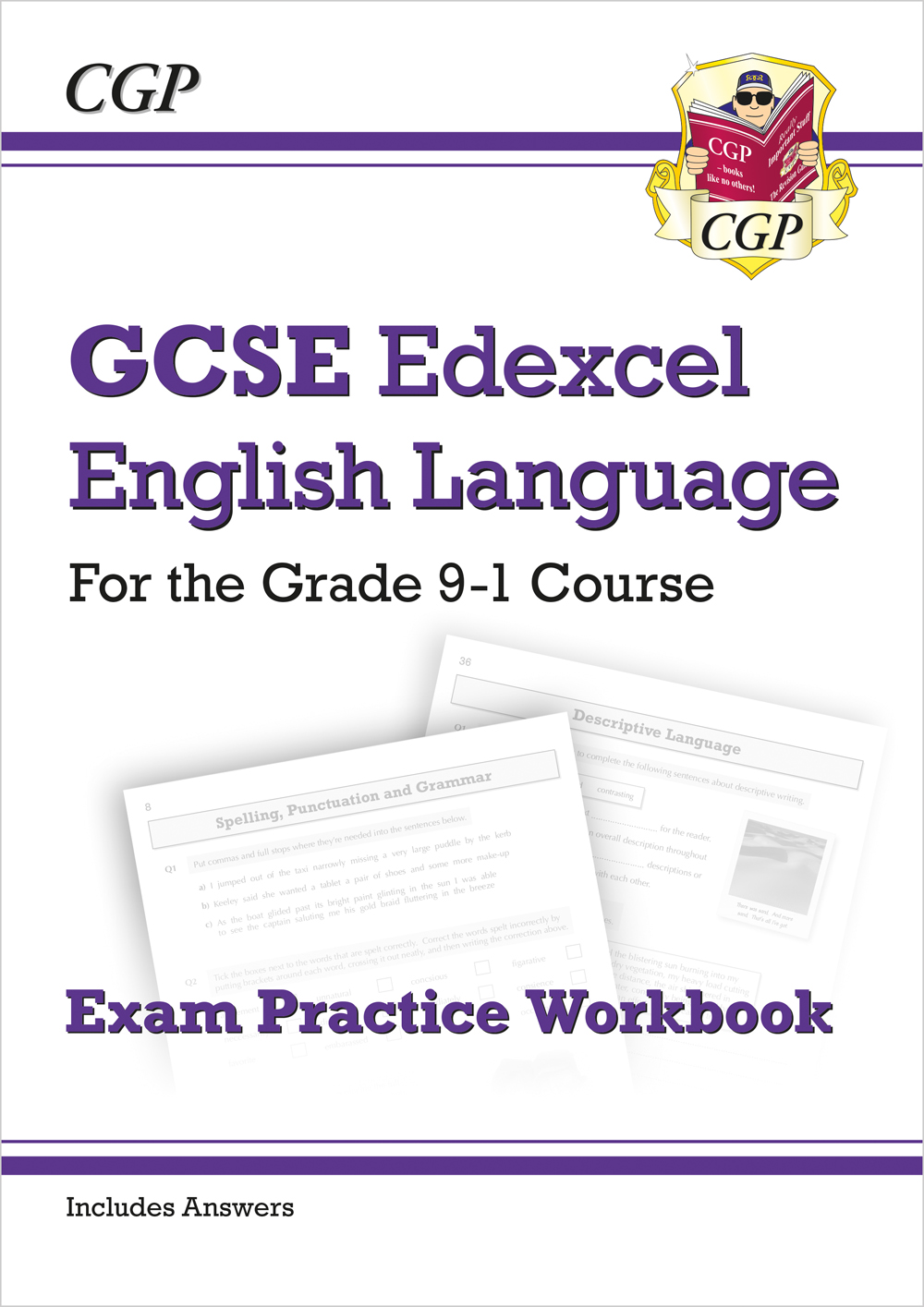 GCSE English Language Edexcel Exam Practice Workbook (includes Answers)