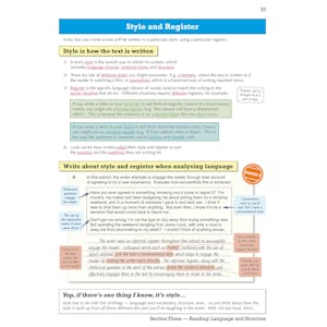 GCSE English Language Edexcel Revision Guide Look Inside Image 5