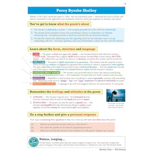 GCSE English Poetry Guide - Love and Relationships (Ages 14-16) Look Inside Image 6