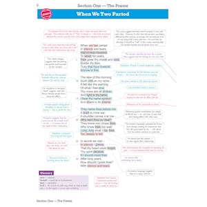 GCSE English Poetry Guide - Love and Relationships (Ages 14-16) Look Inside Image 3