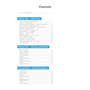 GCSE English Poetry Guide - Power and Conflict (Ages 14-16) Look Inside Image 1