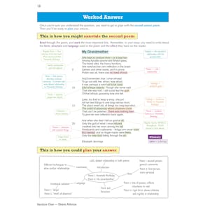 GCSE English Poetry Guide - Unseen Poetry (Ages 14-16) Look Inside Image 4