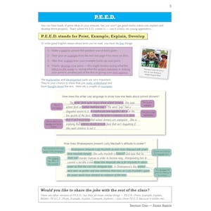 GCSE English Study & Workbook Pack (Ages 14-16) Look Inside Image 5